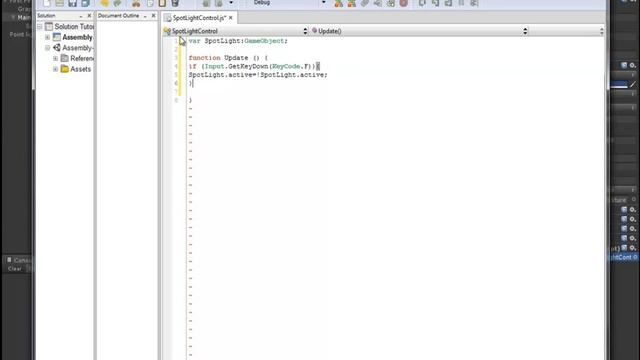 SpotLight In Unity3D   Создание фонаря в Unity3D