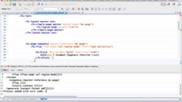 Demo: Building a Simple XSL-FO Application смотреть онлайн