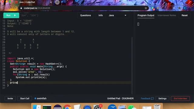 Letter Case Permutation смотреть онлайн