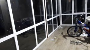 Остекление террасы закончено