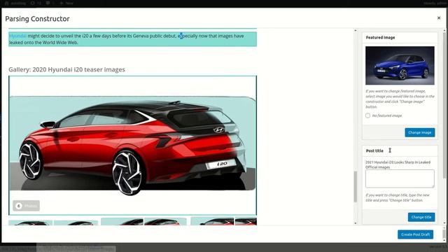 Wordpress News-Parser Plugin v1.0.0. Parse single page. смотреть онлайн