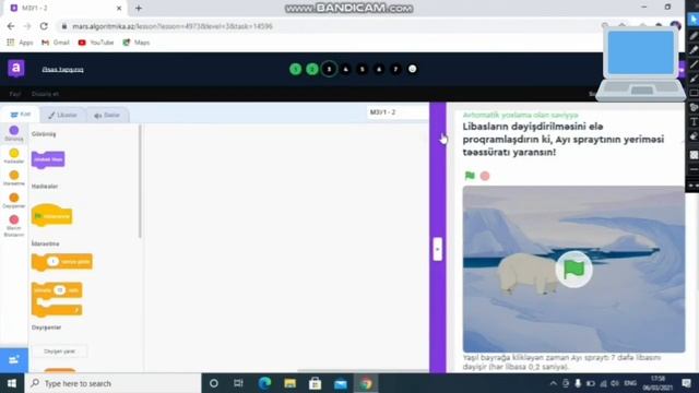 Mars Algoritmika | Modul 3 | Scratch | Dərs 1 ???? смотреть онлайн