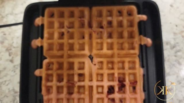 QUICK AND EASY STRAWBERRY WAFFLES | KUISINE KREYOL VALENTINE DAY EDITION