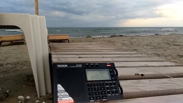Tecsun PL 330  USB.  На берегу Черного Моря. Мамая Румыния.(2)