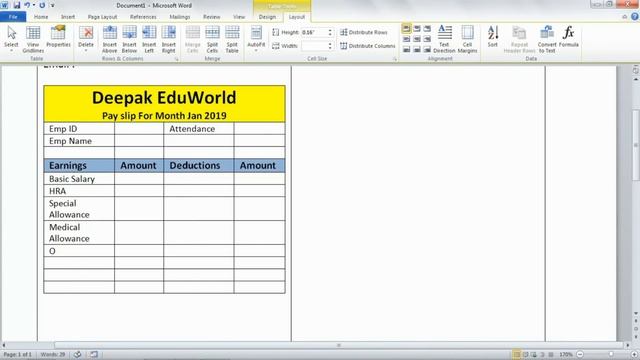 EXCEL Magic ? Create 100000 salary pay slip in 1 Second || Print 2,4,6,8 Slips Per Page смотреть онлайн