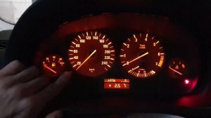 Тест приборной панели на BMW X5 e53