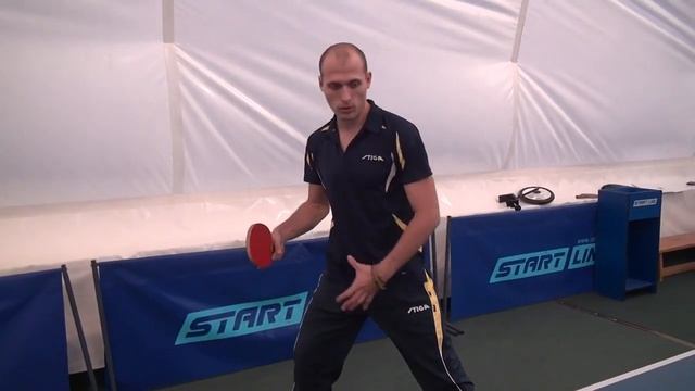 Как бить сильно в настольном теннисе_