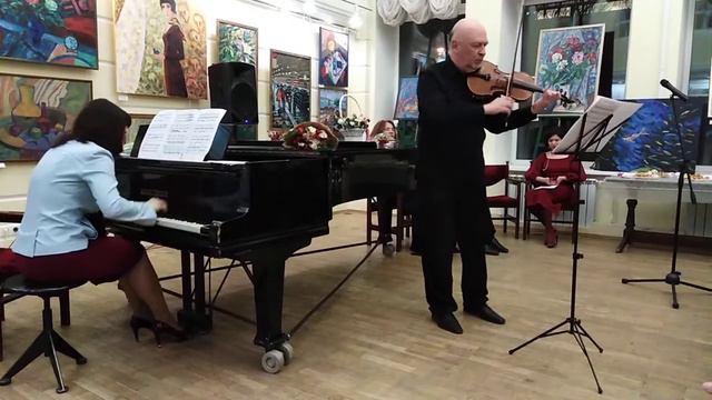 Владимир Спектор, Ольга Вахнина - "Памяти Эдисона Денисова"(В.Хитцов) смотреть онлайн