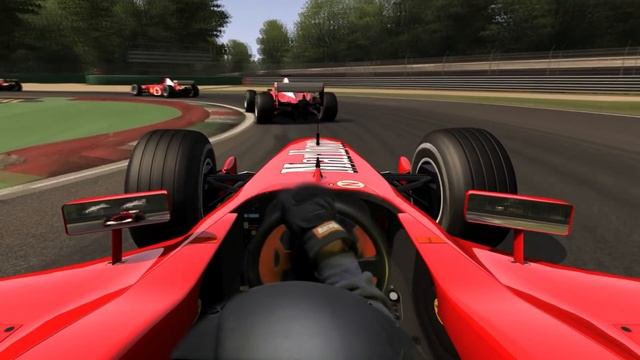Assetto Corsa Oculus Rift CV1 Ferrari F2002 Formula One Mixed Reality at Monza смотреть онлайн