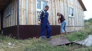 РАБОЧИЕ ВЛОЖИКИ/ ОТДЕЛКА ФУНДАМЕНТА ПРОФЛИСТОМ