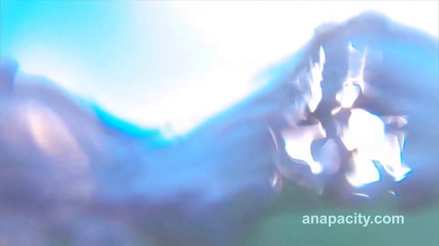 Галечный пляж в Анапе