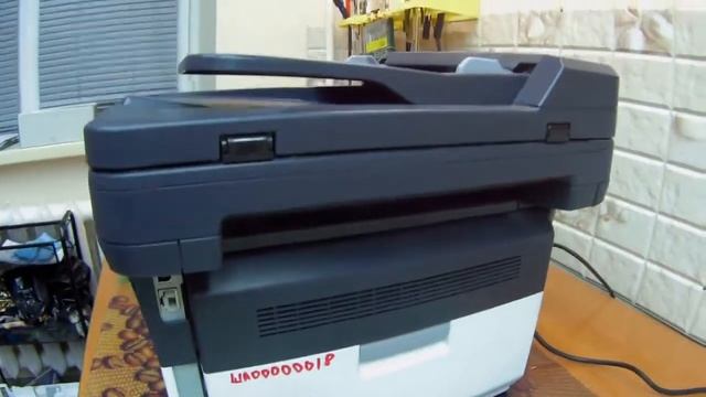 Задняя крышка, замятия. KYOCERA, типа FS-1125MFP/1020MFP/Fs-1040/1060. Памятка пользователям.. смотреть онлайн