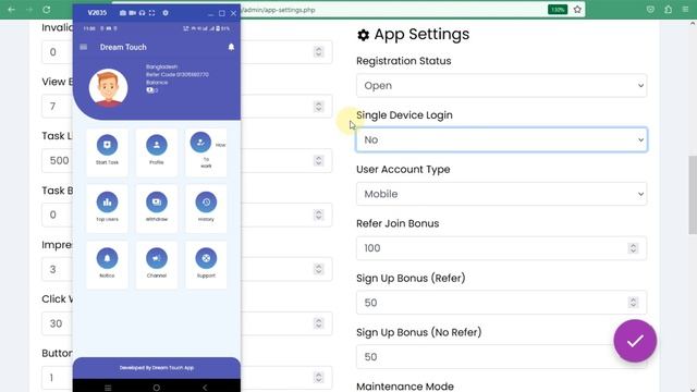 Admob 5 Themes Update App || admob earning app source code || Php Admin Plan App Control #admob смотреть онлайн