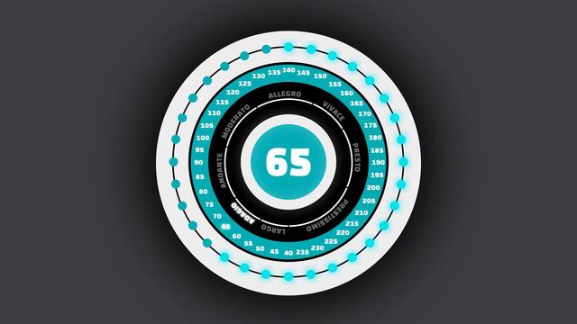 65 BPM｜Gap Metronome 1Bar [4/4] смотреть онлайн