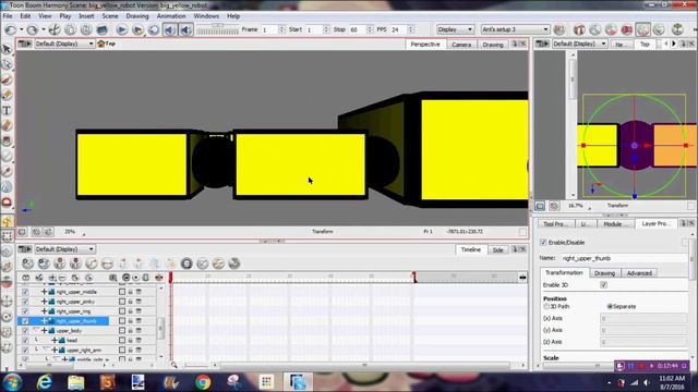 Importing A Blender Model into Toon Boom Harmony - Timelapse смотреть онлайн