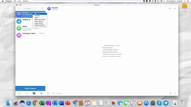 How to Leave a Group in Telegram 2020 смотреть онлайн