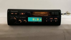 1990s Panasonic CQ-H07AEG Mk II Alphatuner Car Cassette Radio Player / Testing - FOR SALE