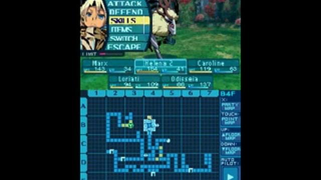 Etrian Odyssey III: The Drowned City - (Oblivion vs. 3º FURYHORN)_B4F смотреть онлайн