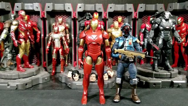 Hasbro Marvel Legends: Puff Adder Wave Iron Man (Extremis) Action Figure Review! смотреть онлайн
