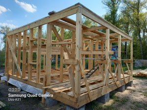 Вторая верхняя обвязка стен в каркасном доме, своими руками