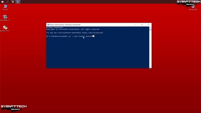 How to Fix "Missing Dependencies Python Core / win32api" in VirtualBox 7.0 | SYSNETTECH Solutions смотреть онлайн