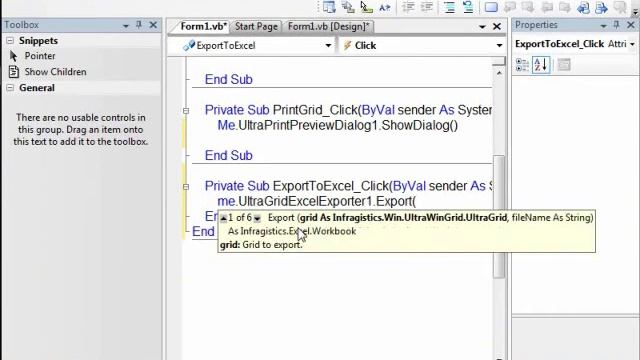 WinGrid Export and Print смотреть онлайн