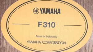 Гитара Yamaha F310 - Venus ( группа Shocking blue )