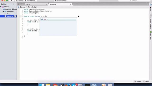 Unity 5 C# How to pass a variable from one script to another script смотреть онлайн