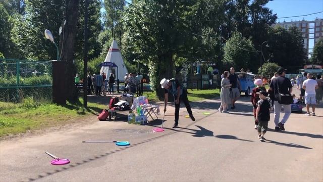 Парк Бабушкина,аттракционы.СанктПетербург.Лето 2020 смотреть онлайн