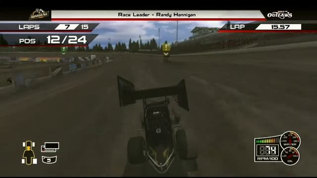 World of Outlaws Sprint Cars (Xbox360) Race2 смотреть онлайн