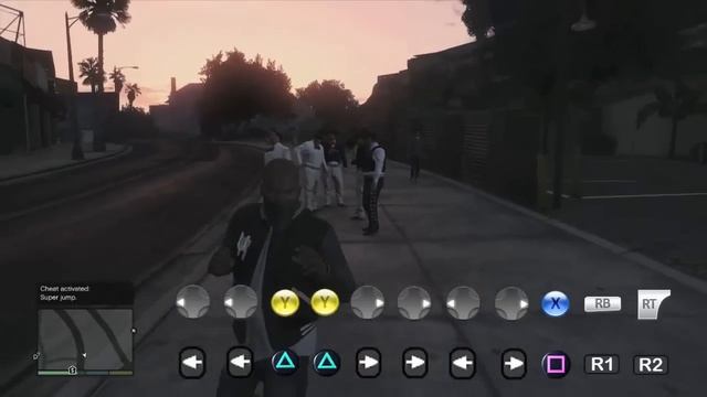 GTA 5 - Super Jump Cheat Code (Xbox 360 & PS3) GTA V Gameplay смотреть онлайн