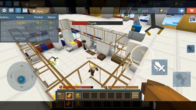 Blockman Go: Hero Tycoon 2 - Ep. 2 THANOS In The Minecraft Mode (Android Games)