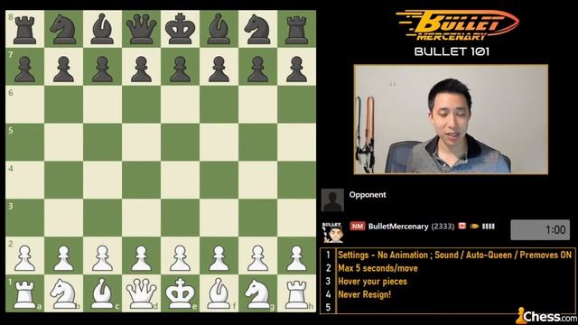 Bullet 101 | FOUR Tips to Jump Start your Bullet Chess смотреть онлайн