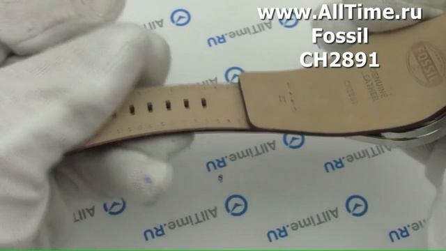 Обзор. Мужские наручные часы Fossil CH2891 с хронографом смотреть онлайн