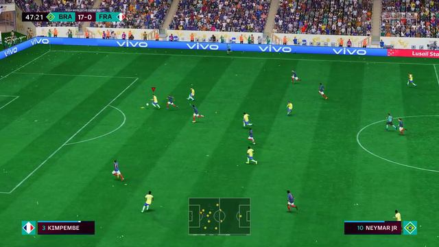 Mbappe VS Neymar | Brazil VS France 2023 | FIFA 23 PS5 4k GAMEPLAY смотреть онлайн