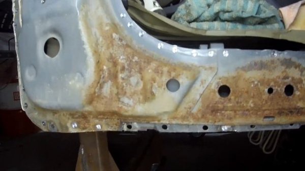 Замена порога TLC Prado 120.