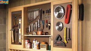 Удобный гараж / 12 идей хранения инструмента и вещей в гараже.