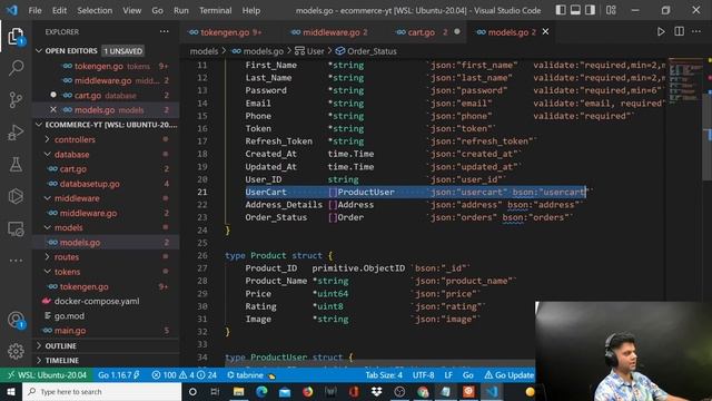 Golang Ecommerce Project - Part 21 смотреть онлайн