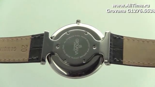 Мужские наручные швейцарские часы Grovana G1276.5538 смотреть онлайн