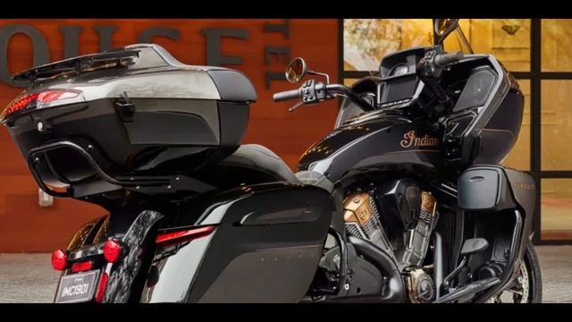 2023 Indian Pursuit Elite A Limited Edition Bagger In Super Graphite Metallic