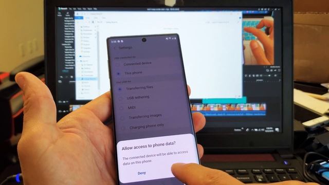 Galaxy Note 10: How to Transfer Photos & Videos to Computer w/ Cable смотреть онлайн