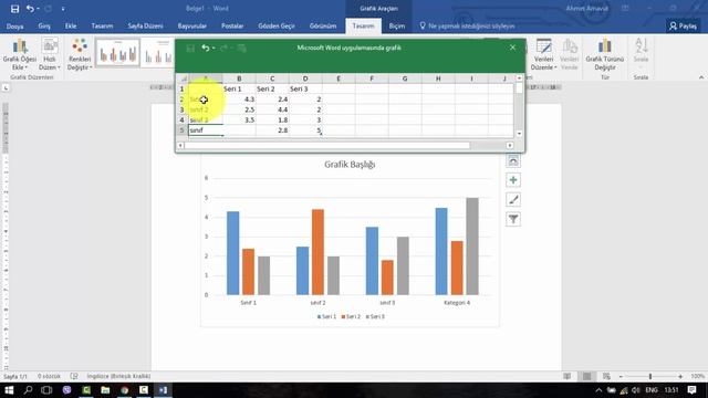 Microsoft Word 2016'da grafik ekleme ve düzenleme смотреть онлайн