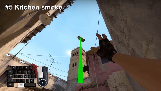 Top 10 smokes on Mirage | 128 tick 2023 смотреть онлайн