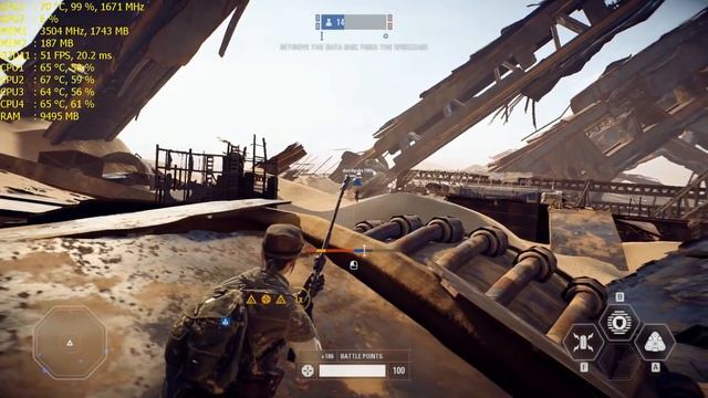 Star Wars Battlefront 2 i5 7300HQ GTX 1050 16GB RAM (All Settings Tested) смотреть онлайн