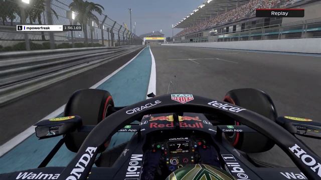 F1 2021 - Yas Marina Circuit - 1:35.860 смотреть онлайн
