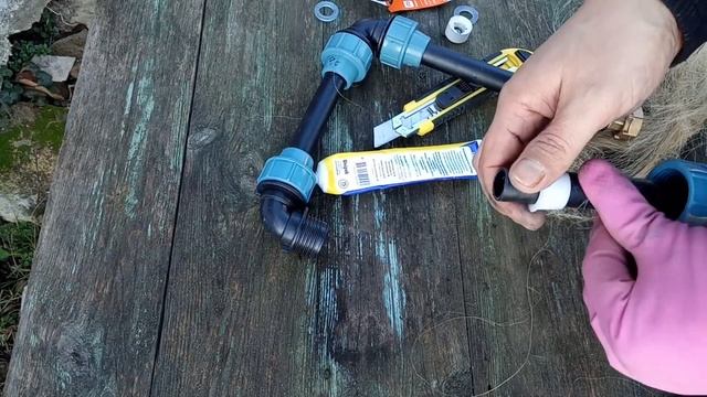 Заводим воду со двора в дом с удалением зимнего крана смотреть онлайн