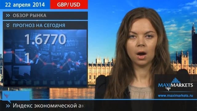 22.04.14 - Прогноз курсов валют. Евро, Доллар, Фунт. MaxiMarkets смотреть онлайн
