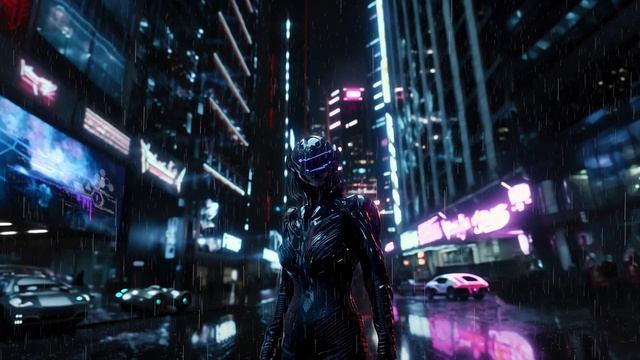 Neon Justice: A Cyberpunk Dark Synthwave Tale of a Female Cop Restoring Order смотреть онлайн