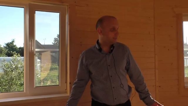 Каркасный дом с эркером. Дом для постоянного проживания. смотреть онлайн