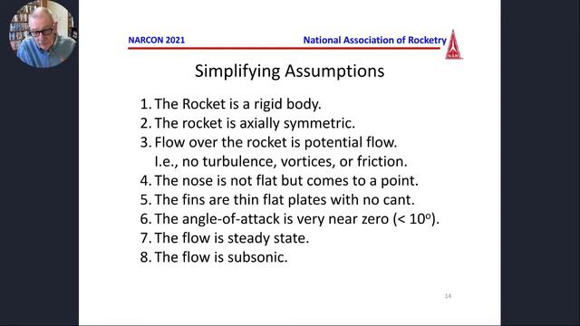 vNARCON 2021: Model Rocket Stability & Aerodynamic Equations. Presented by Jim Barrowman смотреть онлайн